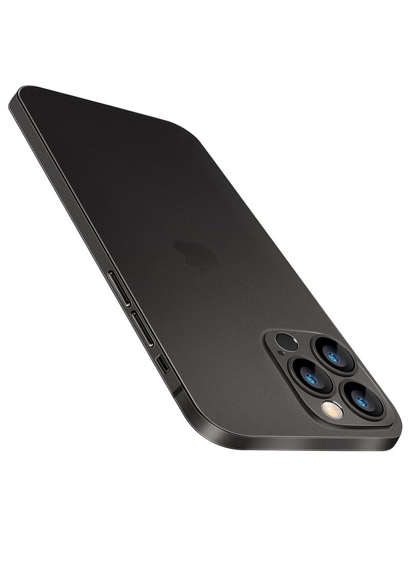 Compatible with iPhone 15 Pro Slim Case, Paper-Thin Matte Finish Skin Back Case [Anti-Fingerprints& Non-Yellowing] Ultra Protective Cover with Camera Protection - Image 1