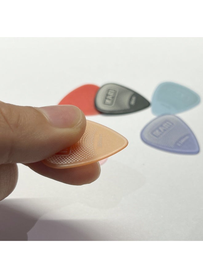 IKARIKUMA Guitar Picks 6Pcs, Teardrop Shape – ‘IKARI’ Logo with Multiple Thickness Options, Anti-Slip (Model KGP-FLA02) - Image 5