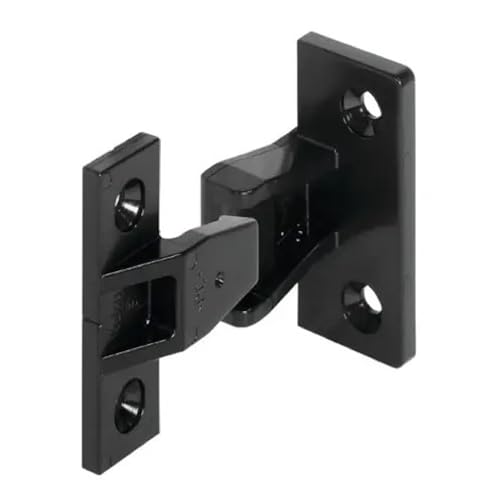 Hafele Keku Push-On Fitting Set - Bracket Connectors for False Front Panels, Cabinet Drawers, & Furniture (Screws Not Included) - Image 1