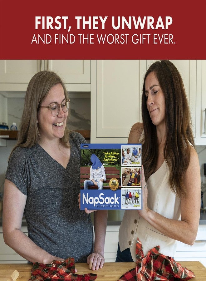 Prank Pack Prank-O Nap Sack - Funniest Prank Gift Box | Hilarious Empty Gag Gift for White Elephant & Christmas 2025 | Funny Gift Box for Coworkers, Friends & Men Who Have Everything, As Seen on Shark Tank - Image 4