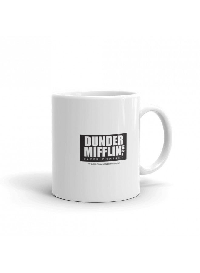 NBC The Office World's Best Boss Dunder Mifflin Ceramic Mug, White 11 oz - Official Michael Scott Mug As Seen On The Office - Image 3