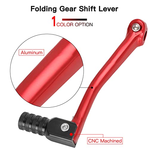 GREHUA Dirt Bike Gear Shifter Shift Lever Compatible with 50cc 110cc 125cc 150cc SSR Baja DR49 WR200R SDG 107 IMR Pitster Pro Atomik Triumph Thumpstar Taotao ATA DB Coolster Lifan Motorcycle Parts - Image 2