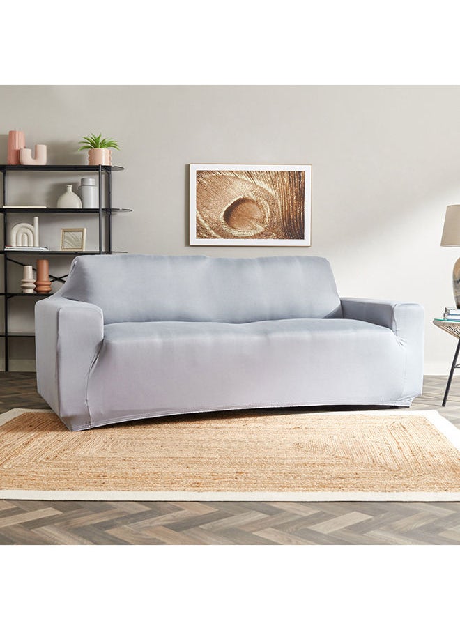 Home Box غطاء أريكة صلبة ثلاثية المقاعد 90 × 100 سم  - Image 1