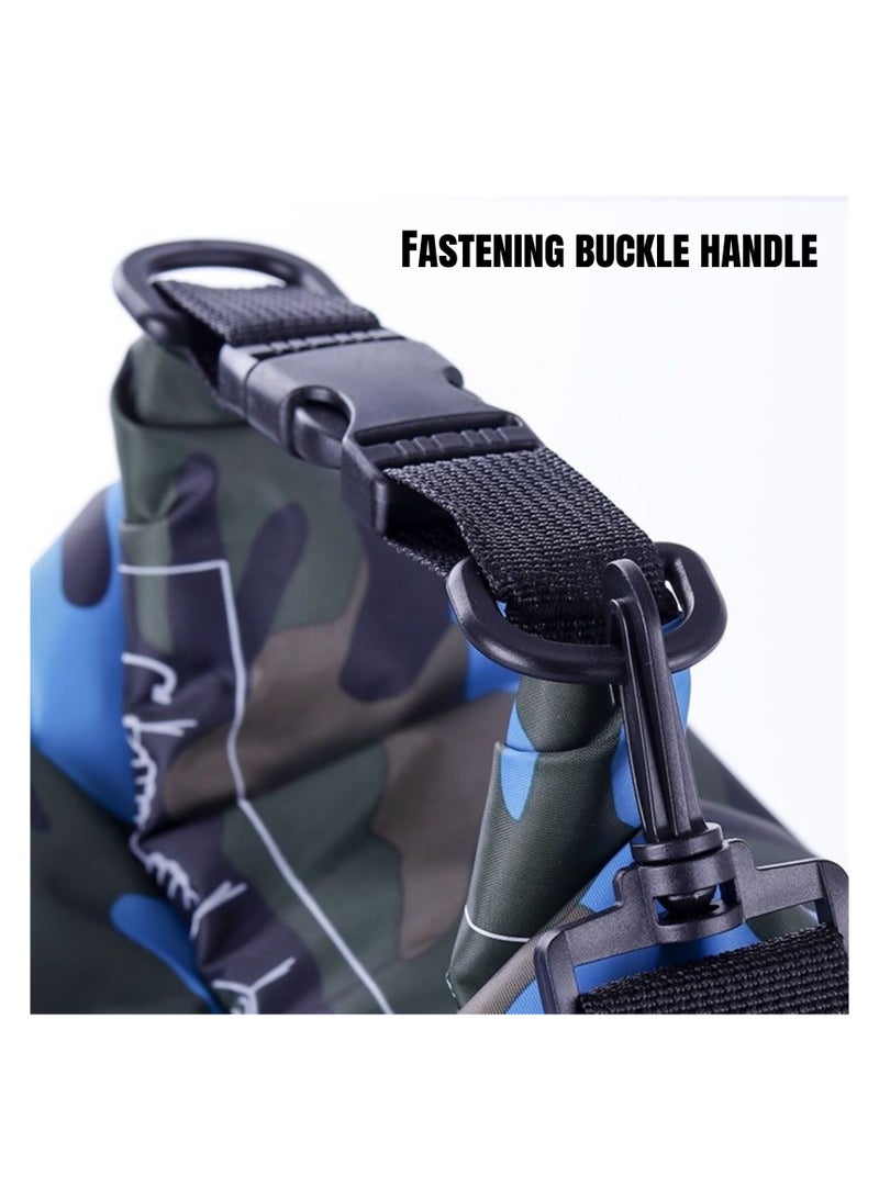 NOVOLAN Marine Dry Bags, Multifunctional Waterproof Dry Bag Backpack with Floating Roll Top Closure, 20L Capacity 60x24cm for Kayaking, Beach, Rafting, Boating, Hiking, Includes Waterproof Phone Case - Image 3