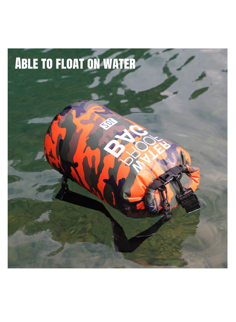 NOVOLAN Marine Dry Bags, Multifunctional Waterproof Dry Bag Backpack with Floating Roll Top Closure, 20L Capacity 60x24cm for Kayaking, Beach, Rafting, Boating, Hiking, Includes Waterproof Phone Case - Image 4