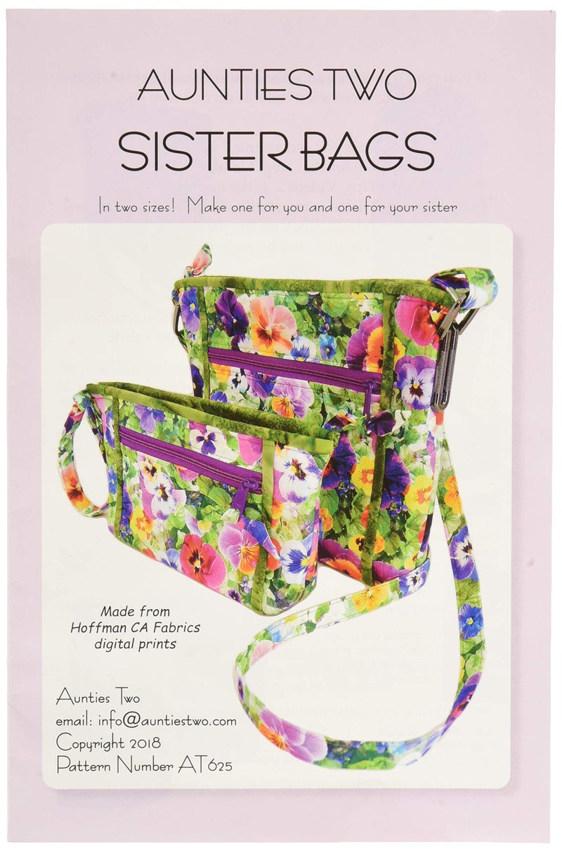 Aunties Two "Sister Bags" Sewing Pattern