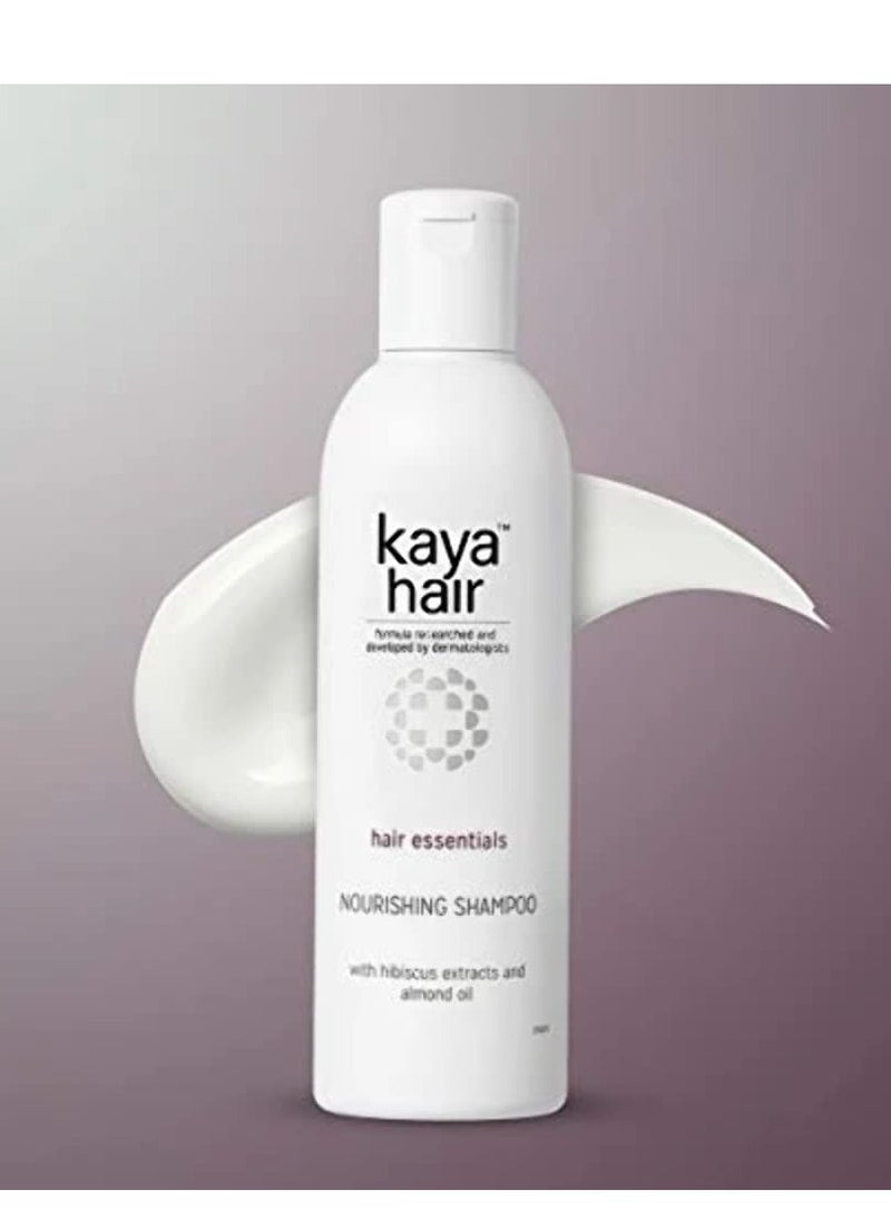 kaya - Kaya Clinic Hair Nourishing Shampoo 200ml Contains Hibiscus Extracts Reduces Hair Breakage Softer Hair - Image 1