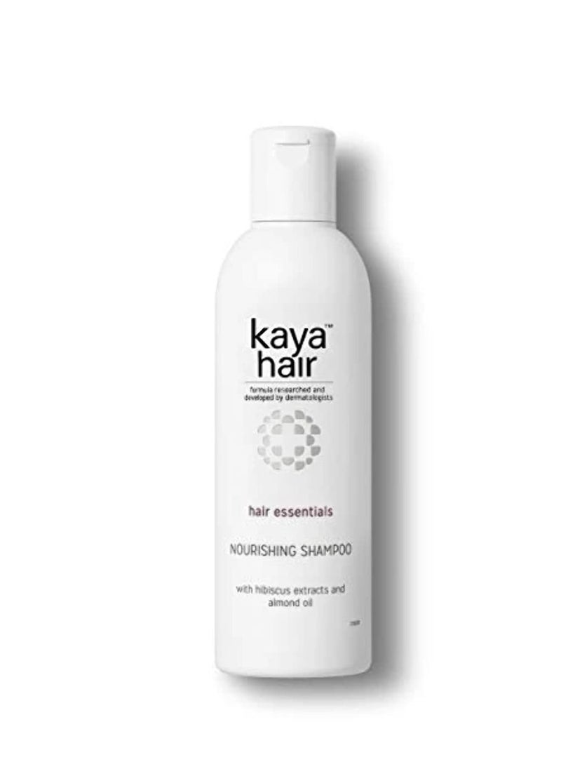 kaya - Kaya Clinic Hair Nourishing Shampoo 200ml Contains Hibiscus Extracts Reduces Hair Breakage Softer Hair - Image 1