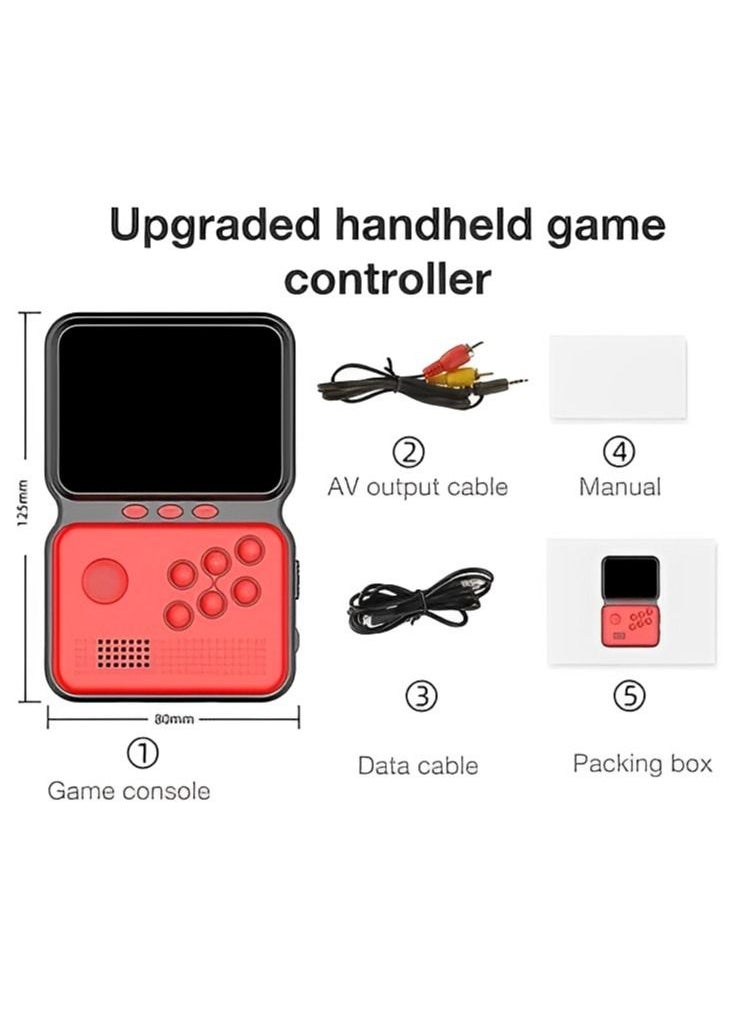 M3 - M3 GAME | M3 900-In-1 Retro Mini Rechargeable Game Console (Multicolor) , Video Games Consoles Retro Classic 900 in 1 Handheld Gaming Players Console Sup Game Box Power M3 for Gameboy - Blue - Image 1