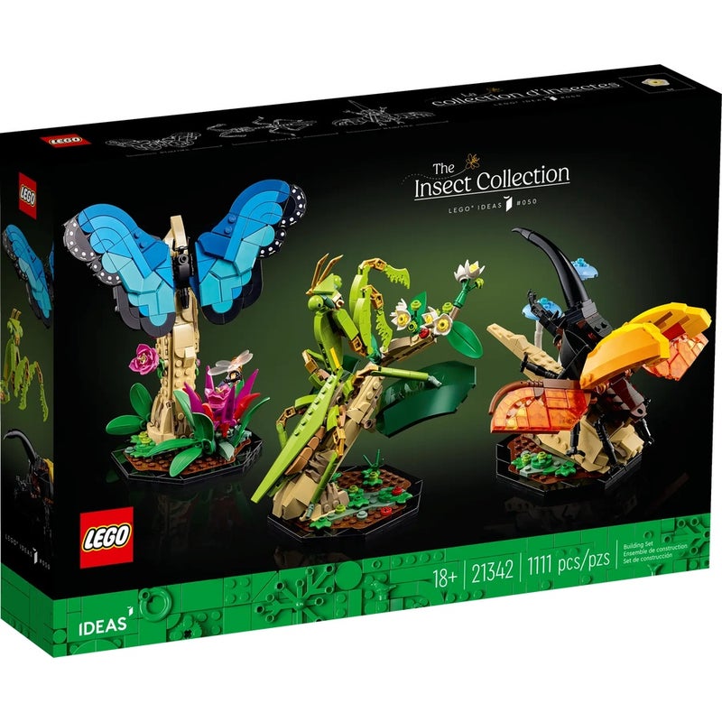 LEGO - Ideas The Insect Collection 1111 Pieces - 21342 - Image 1