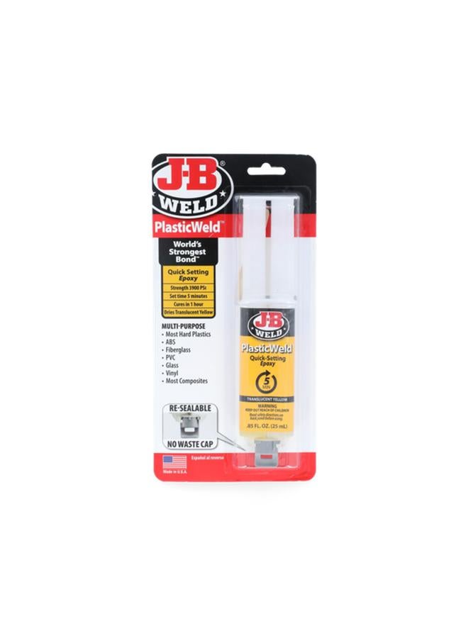 JB WELD 50132 Epoxy Syringe 25 ml - Image 1