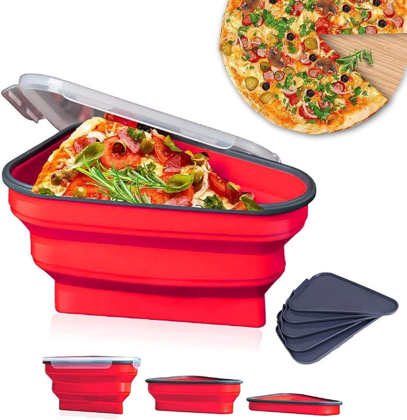 Jukmen Portable and Collapsible Silicone Container Store Food Waste Reduce Food Waste Smooth and Easy to Clean Prevent Slices from Sticking Safe Airtight Storage Durable and EcoFriendly - Image 1