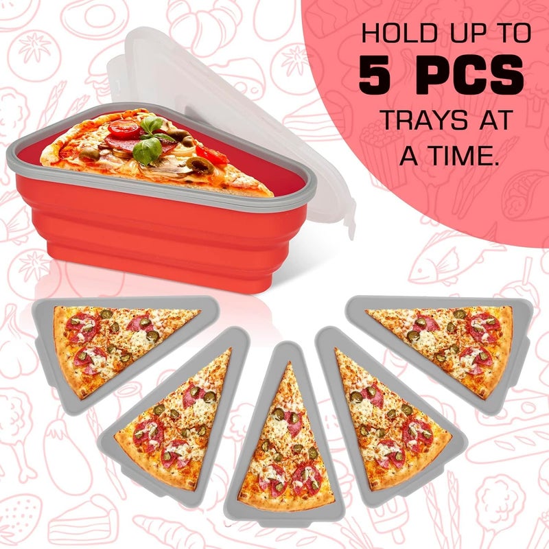 Jukmen Portable and Collapsible Silicone Container Store Food Waste Reduce Food Waste Smooth and Easy to Clean Prevent Slices from Sticking Safe Airtight Storage Durable and EcoFriendly - Image 5