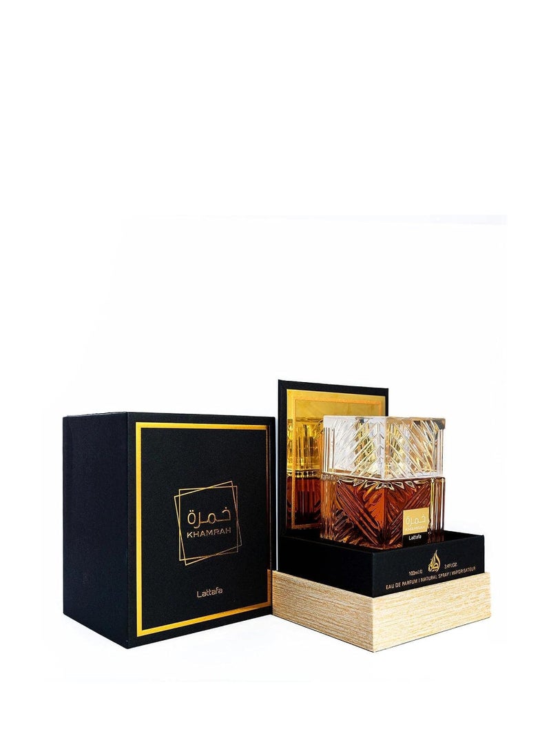 Lattafa KHAMRAH EAU DE PARFUM 100 ML  - Image 1