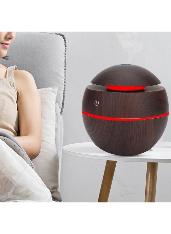 Thoraya - Round Ball Shape USB Plug in Aroma Diffuser Humidifier Air Purifier - Image 1