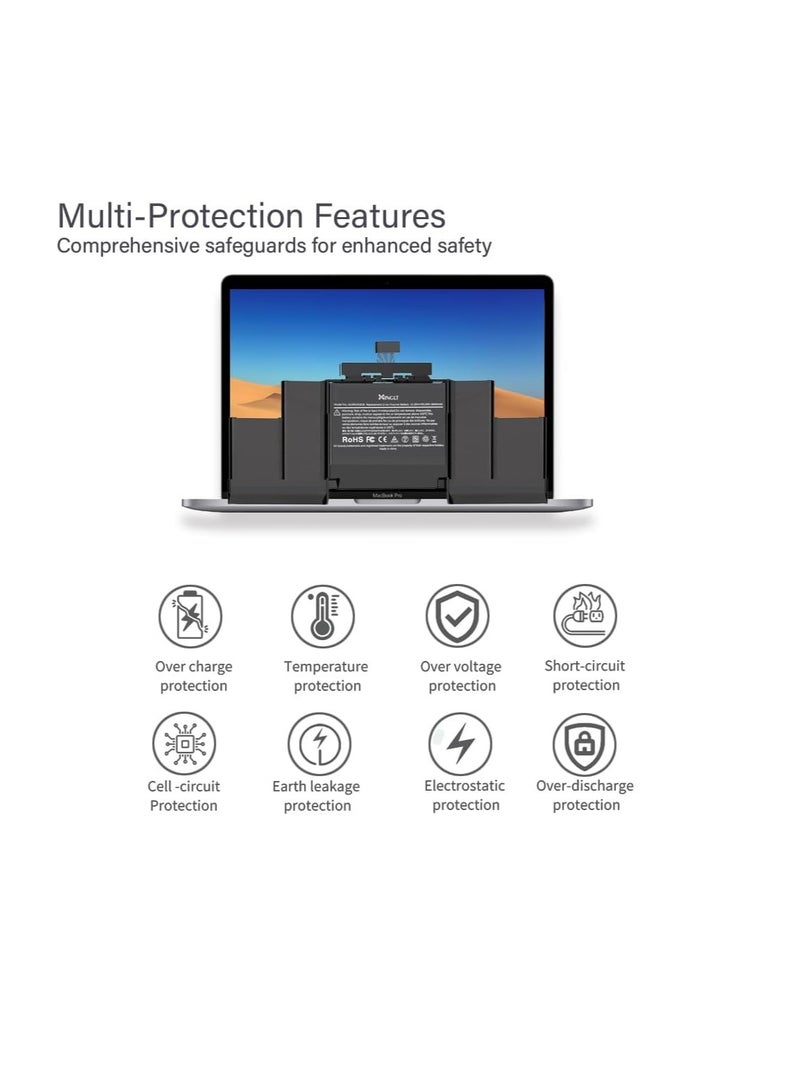 Terabyte Replacement Battery for MacBook Pro 15 Inch, Retina A1398 (Late 2013, Mid 2014, Early 2015) 8440mAh, Compatible with A1494 A1618, EMC 2745 2881 2909 2910 - Image 3