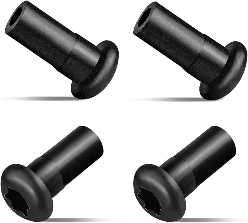 NDRUSH Door Hinge Nuts Anti-Rust Hinge Lock for Jeep Wrangler and Gladiator - Image 1