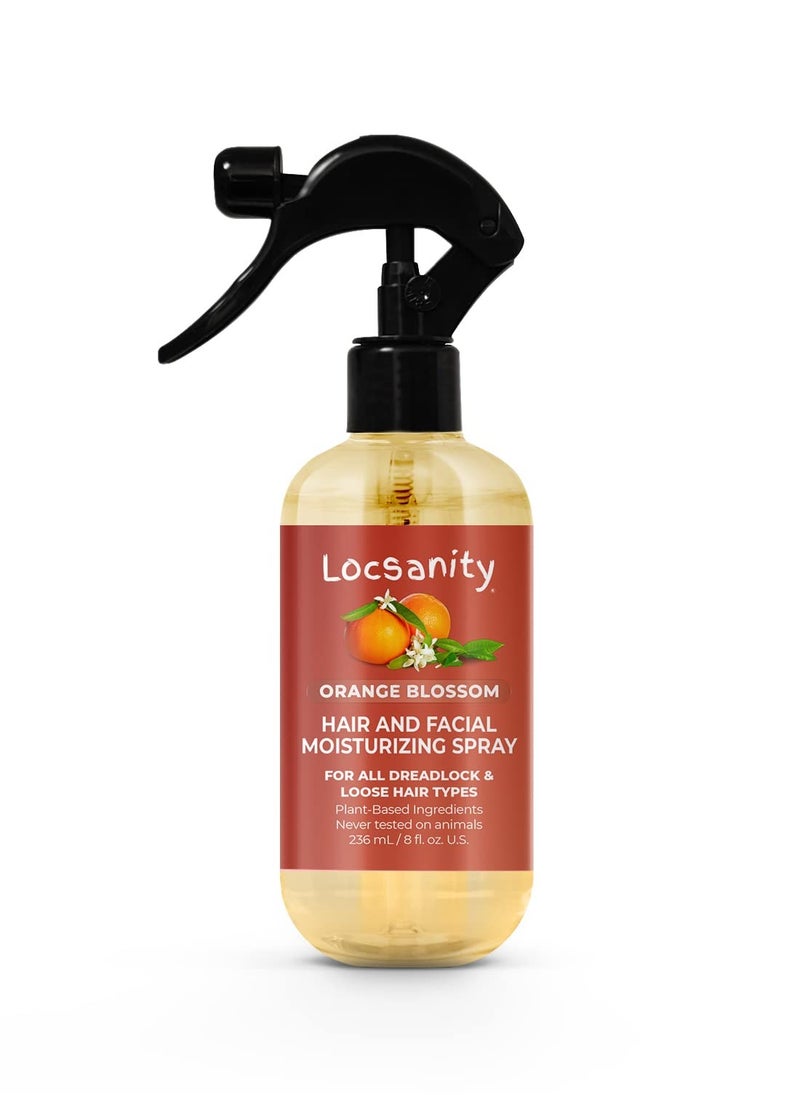 Locsanity Locsanity Pure Orange Blossom Hair and Facial Daily Moisturizing and Refreshing Spray Dreadlock, Sisterlocks, Microlocks, Locs Fine Mist (8oz)  - Image 1