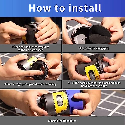 Chuancheng Motor Rear Cover Replacemnet for Dyson V7 V8 Vacuum Cleaner Accessories - Image 5