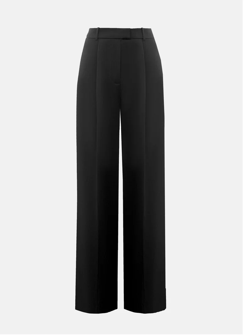 Lichi High-waisted smooth trousers