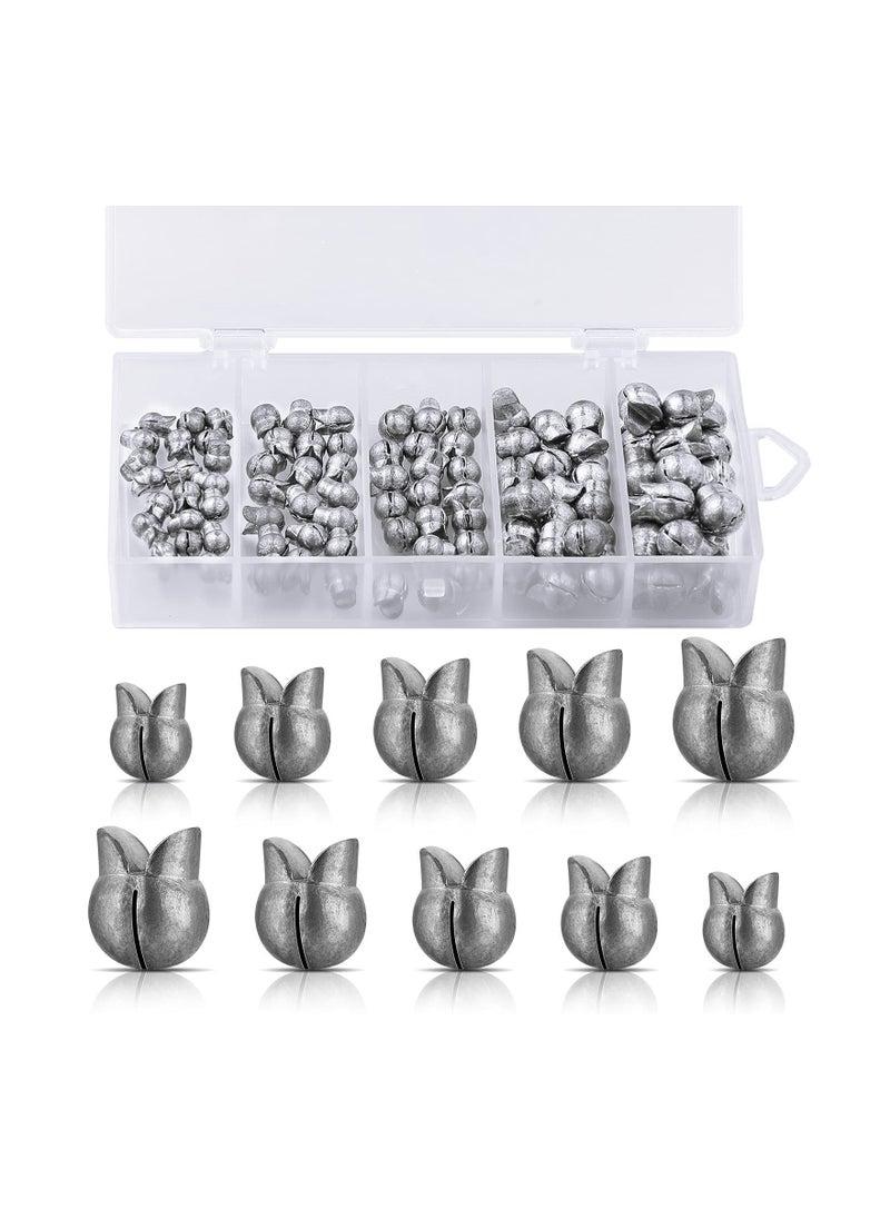 Y&D - Split Shot Fishing Sinker, Sinkers Kit Removable Egg Weight Round Tackle Sinker Set for Fisherman - Image 1