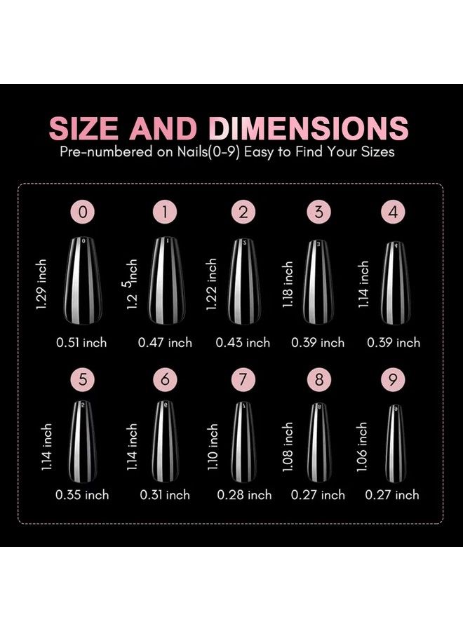 FDSHIP 100 Pcs French Nails Artificial Nails - Image 4