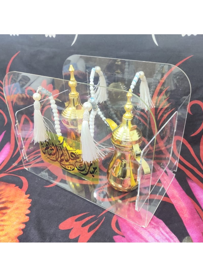 Royal Fully Acrylic Coffee And  Tea Basket Medium Size Length 35 cm, Width 21 cm, Height 28.5 - Image 2