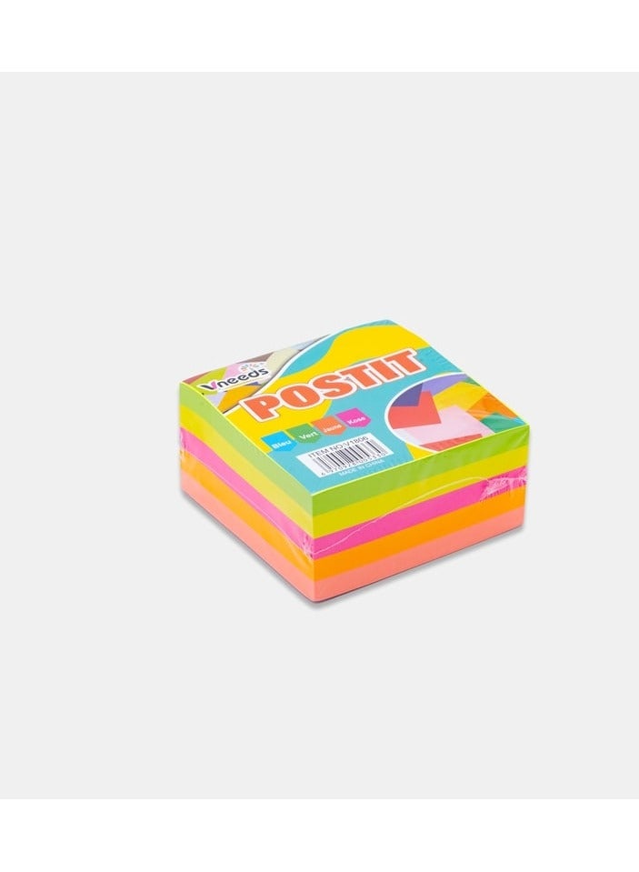 Post It (5 Pack) Sticky Notes 3x3 Inches,Bright Colors Self-Stick Pads, Easy to Post for Home, Office, Notebook - Image 1