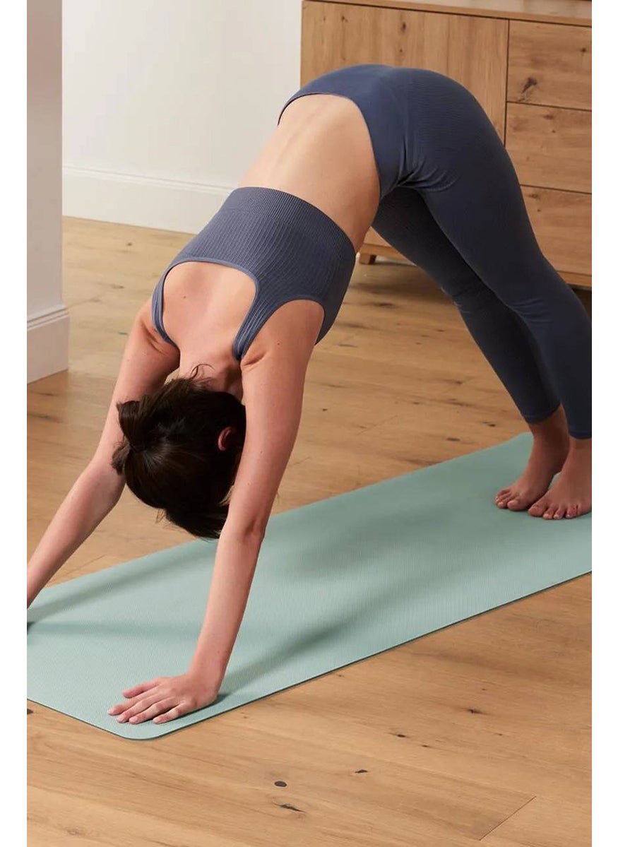 Tchibo Women Rubber Yoga Mat, Green  - Image 1