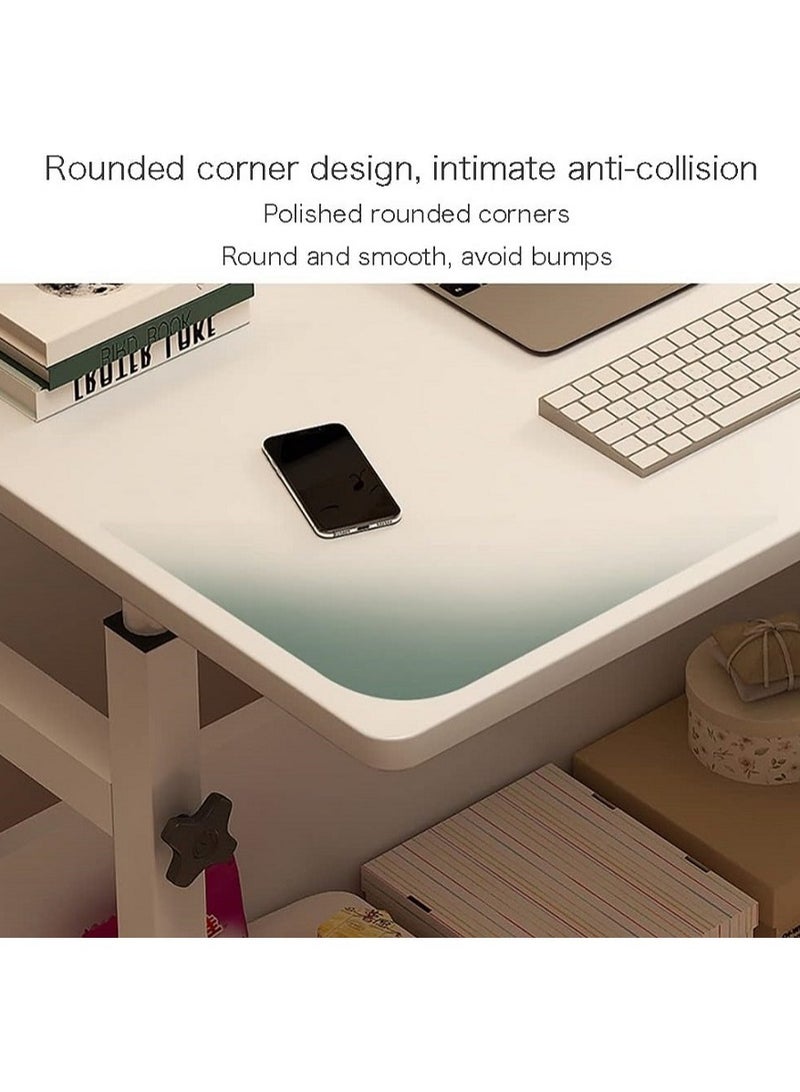 AGD Multi-functional study table with book storage shelf and wheels - Image 4