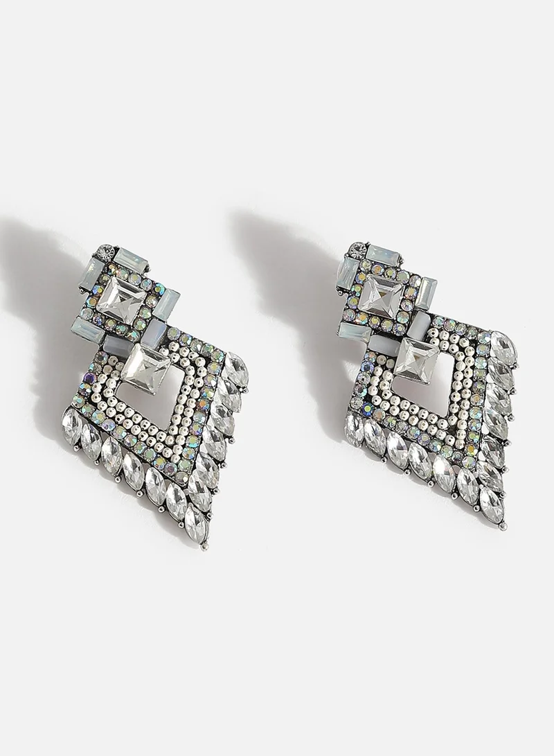SOHI Stone Artificial Drop Earring Jewellery