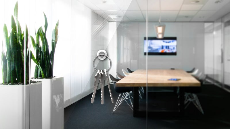 key smart KeySmart The KeyCatch Sticky by Â®: A Modern Magnetic Key Rack (3 Pack) - Image 4