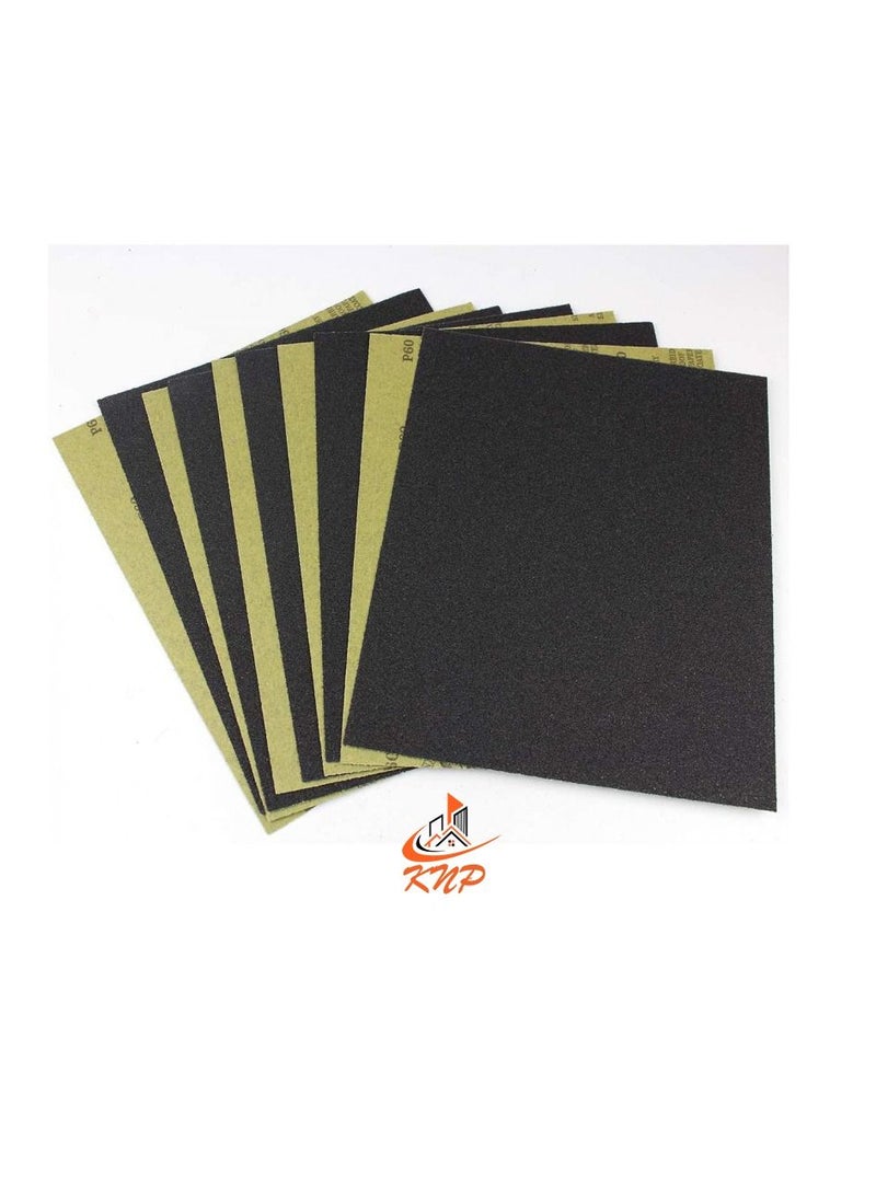 KNP - Waterproof Sanding Paper 230 X 280mm - 120 Grit PACK OF 10 - Image 1