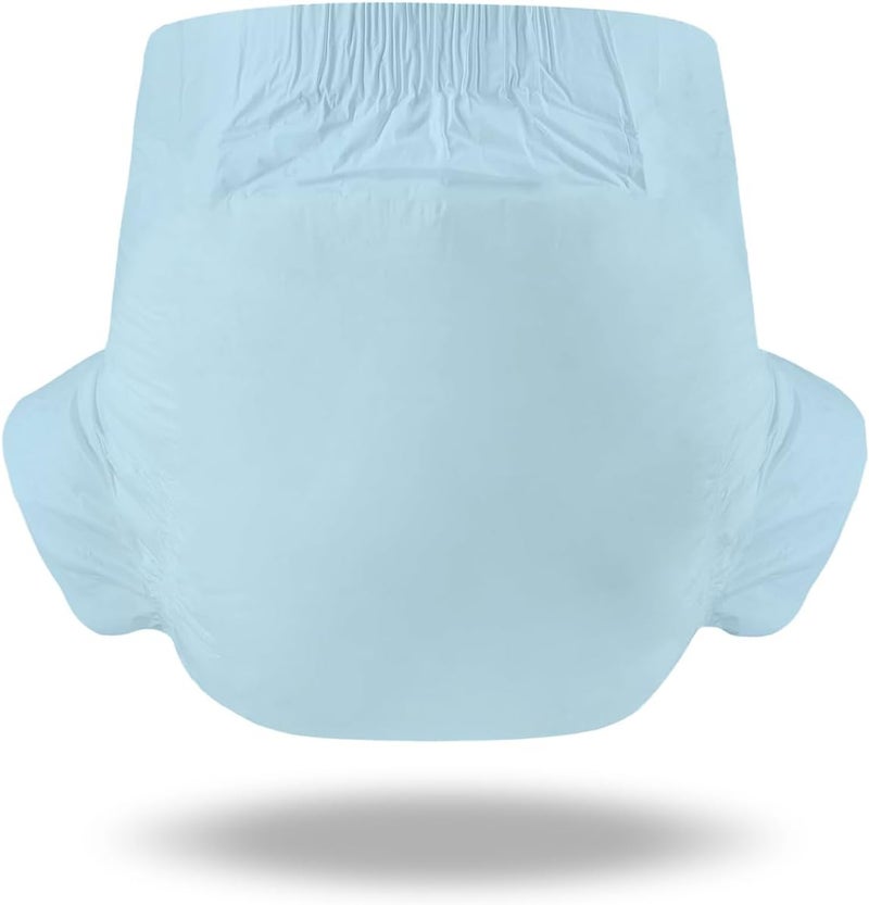 CutiePlusU Disposable Adult Diaper Heavy Absorption Dry Surface Adult Diapers All Night Blue 10 Pieces Large 3646 - Image 3
