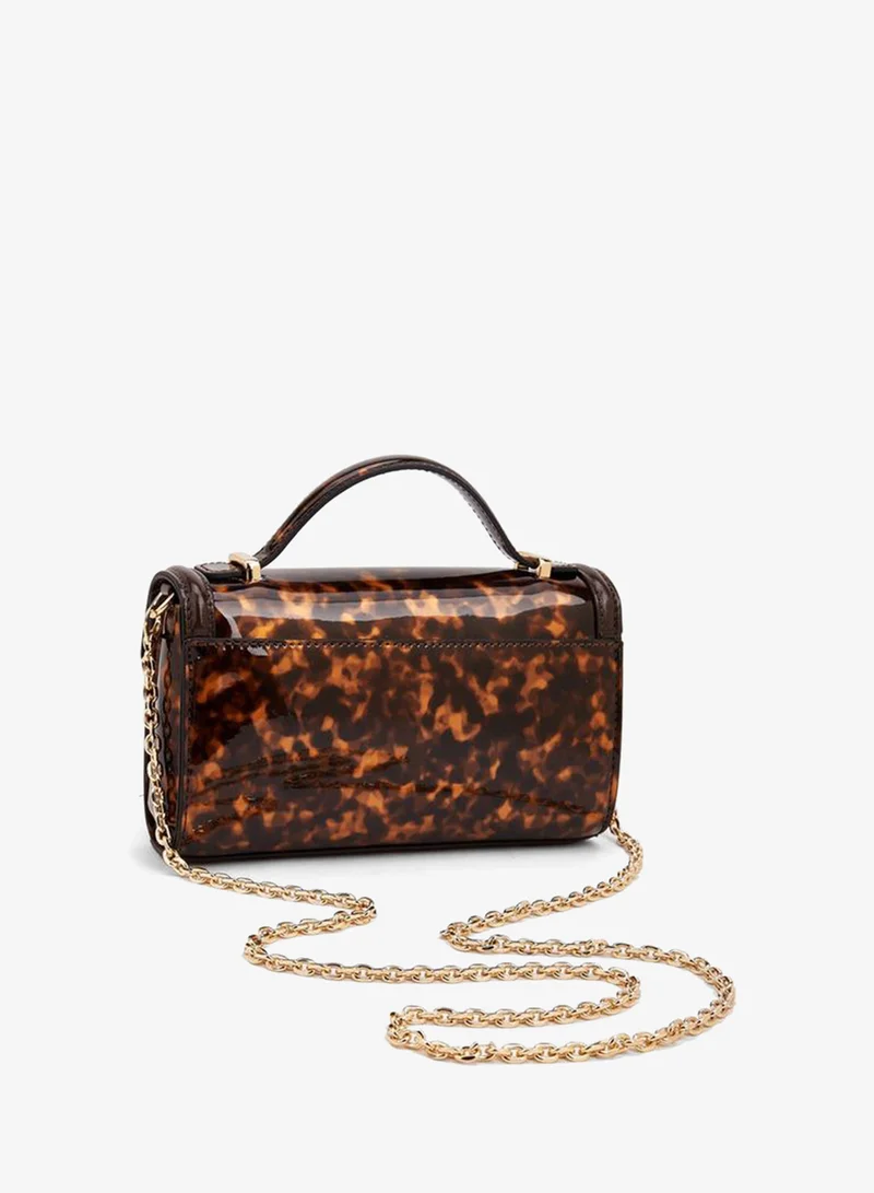 Celeste MULTICOLOR Printed Crossbody Bag With Chain Strap for Women | Best Price UAE