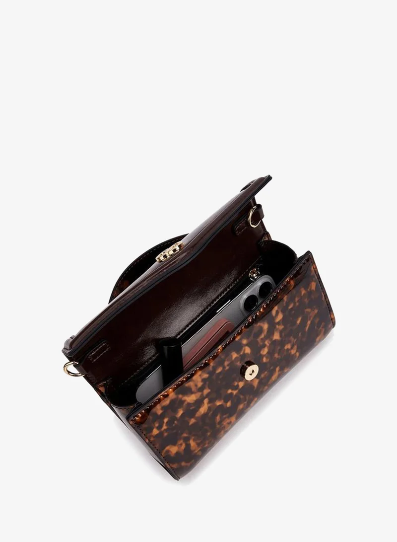 Celeste MULTICOLOR Printed Crossbody Bag With Chain Strap for Women | Best Price UAE