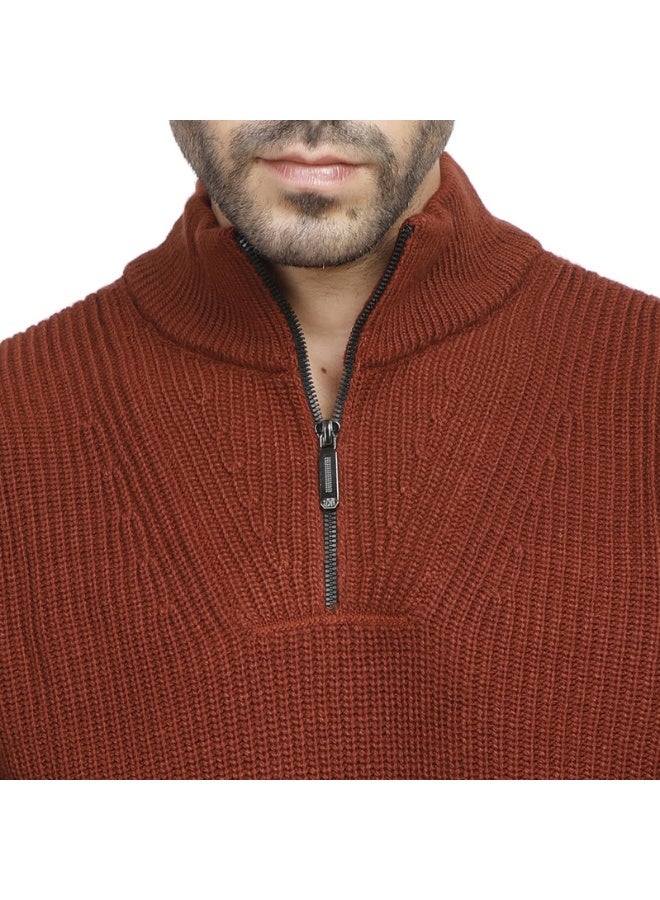 كوب كنزة رجالية كاجوال بأكمام طويلة - Image 2