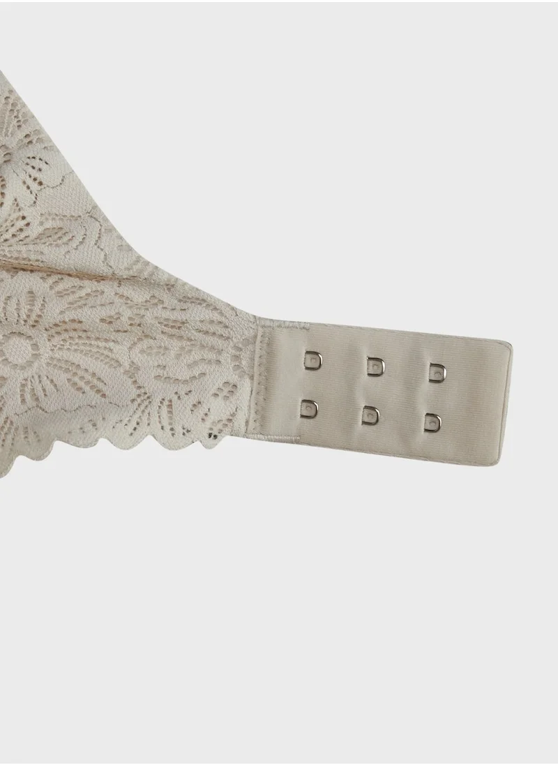 Aerie Lace Trim Bra