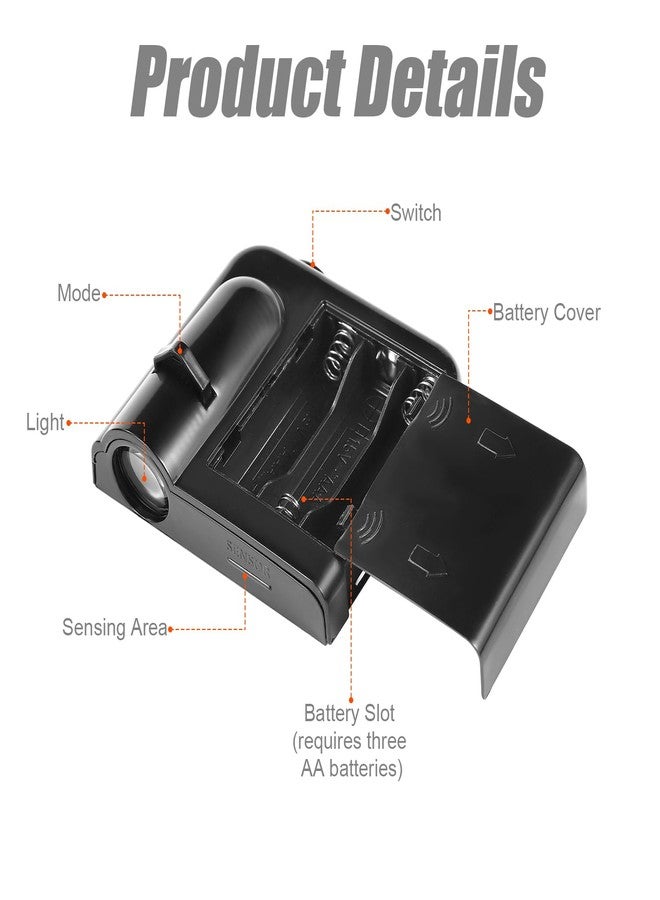 BTFO 2pcs Car Door Lights Logo Projectors, Angel Wings Car Door Projector Lights No Drill Side Door Step LED Welcome Courtesy Lights Fit for All Car Models - Image 4