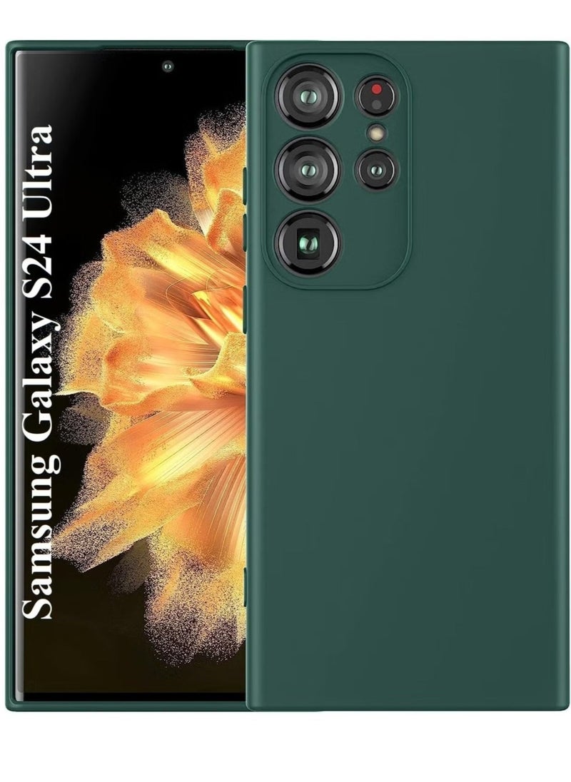 Raxoom Samsung Galaxy S24 Ultra Soft Silicone Gelly Rubber Case – Shockproof Matte Finish with Camera Protection - Image 1