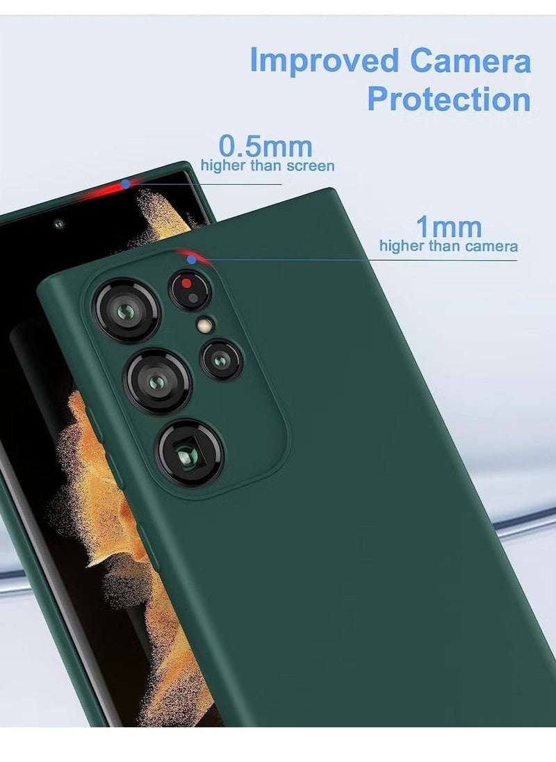 Raxoom Samsung Galaxy S24 Ultra Soft Silicone Gelly Rubber Case – Shockproof Matte Finish with Camera Protection - Image 3