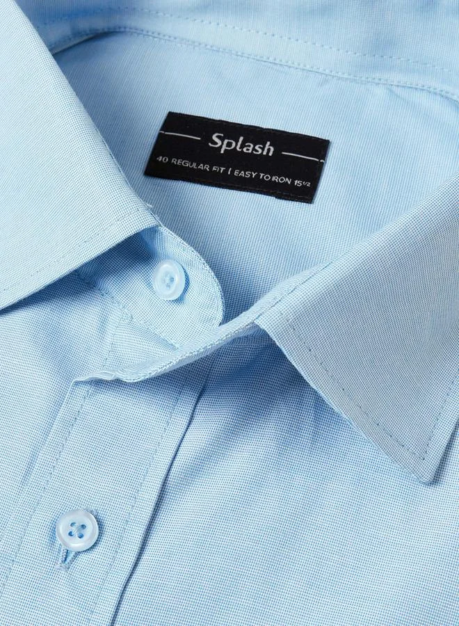 Splash FAV Men Regular Fit Collared Philaphil Long Sleeve Shirt