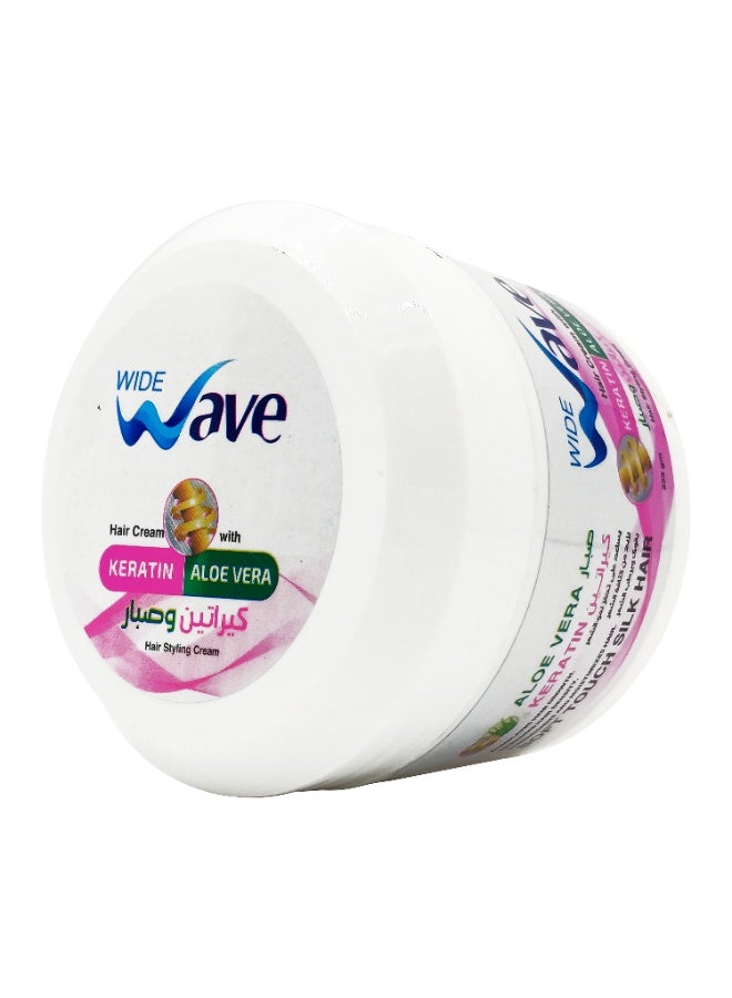 Wide Wave Hair Cream With Aloe Vera & Keratin - 225GM - Image 2