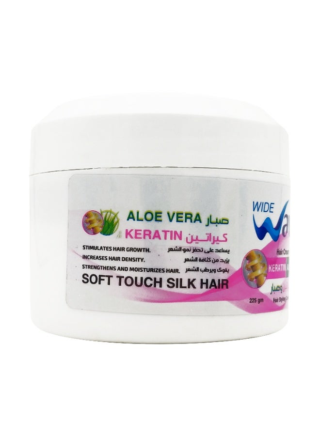 Wide Wave Hair Cream With Aloe Vera & Keratin - 225GM - Image 4