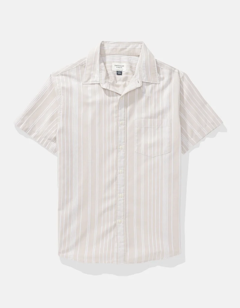 American Eagle AE Poolside Button-Up Shirt