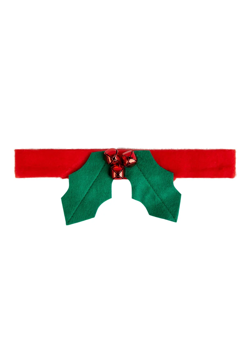 توكينج تيبلز Christmas Holly Dog Dress Up