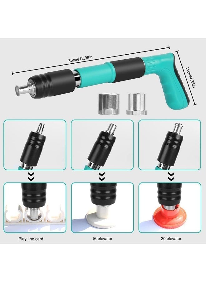 SUKILO Manual Concrete Nail Gun | Mini Nail Wall Fastening Tool for Cement & Brick | Portable Steel Nail Shooter for Woodworking & Household Use  - Image 2