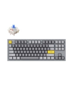 Keychron Q3-D2 QMK مخصص قابل للتبديل السريع Gateron G-PRO لوحة مفاتيح ميكانيكية زرقاء كاملة مجمعة بالكامل RGB  - Image 1