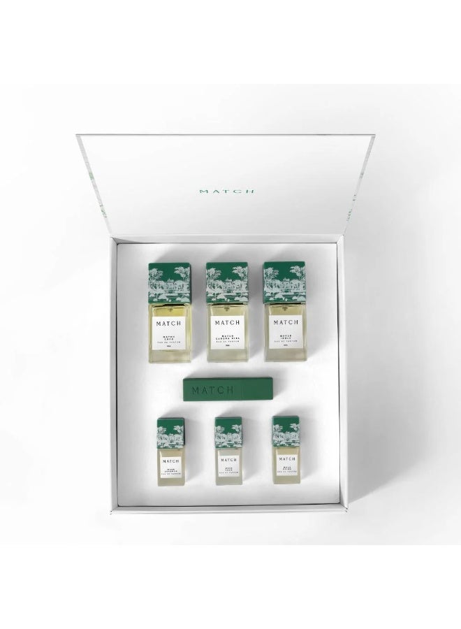 ماتش مجموعة وايت روتس نسائي تحتوي 3*50 مل + 3*10 مل + هدية - Image 2