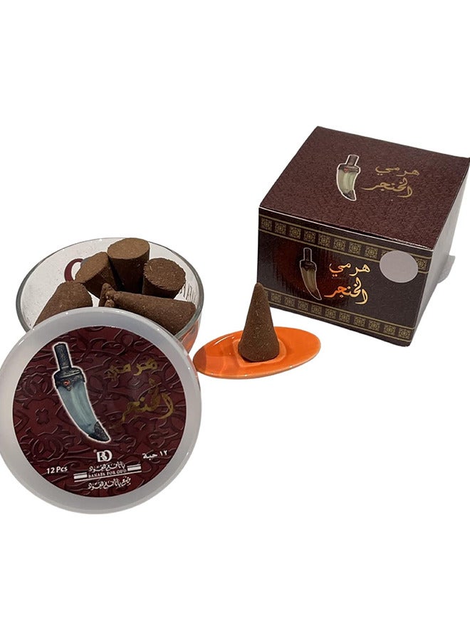 Banafa Al Oud Dagger Pyramid Incense 40g / 12 pieces